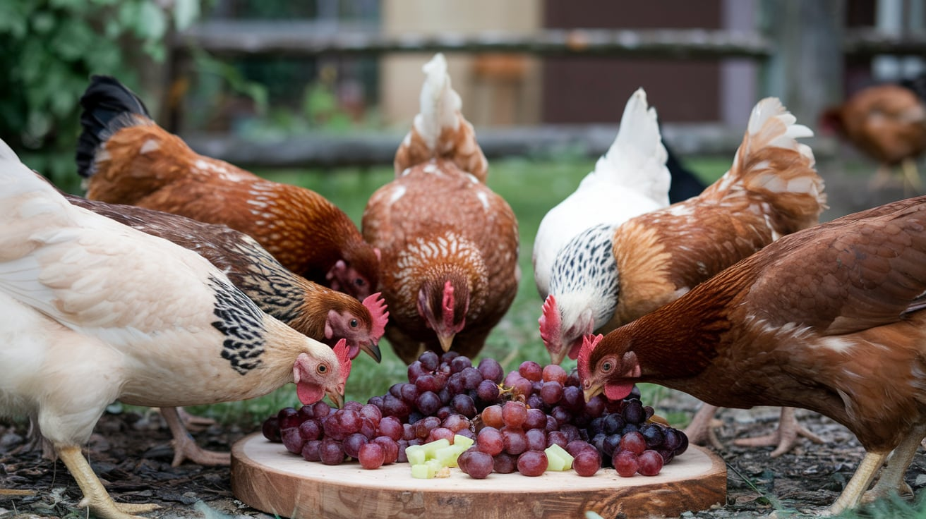 Can Chickens Eat Grapes