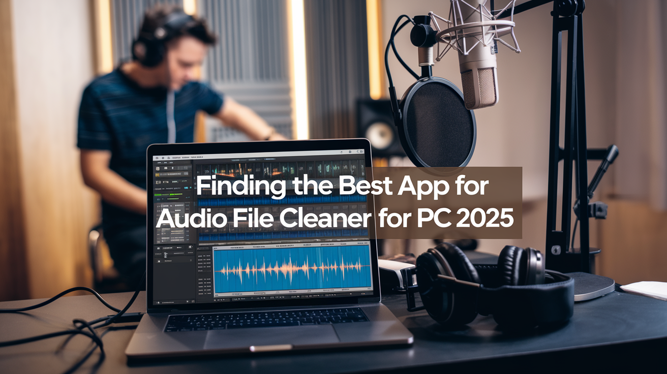 App for Audio File Cleaner for PC 2025