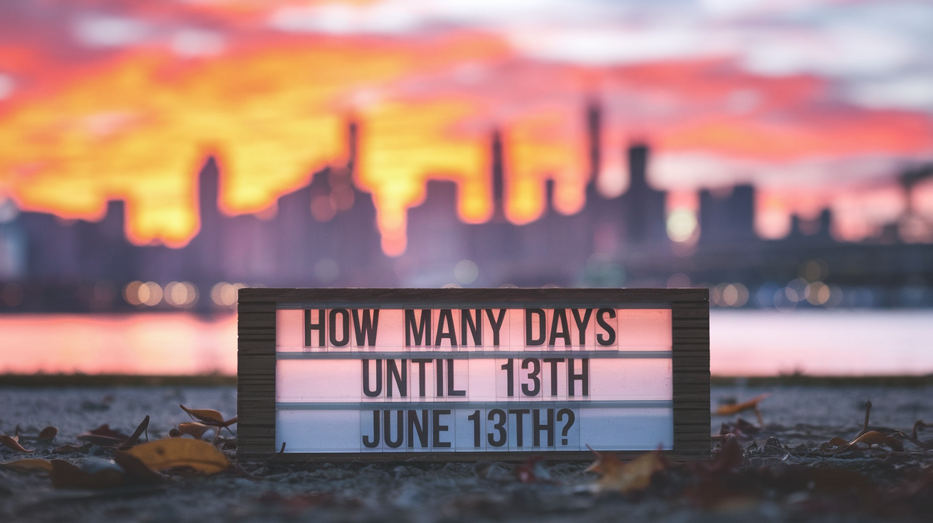 How Many Days Until June 13th? Simple Countdown Explained