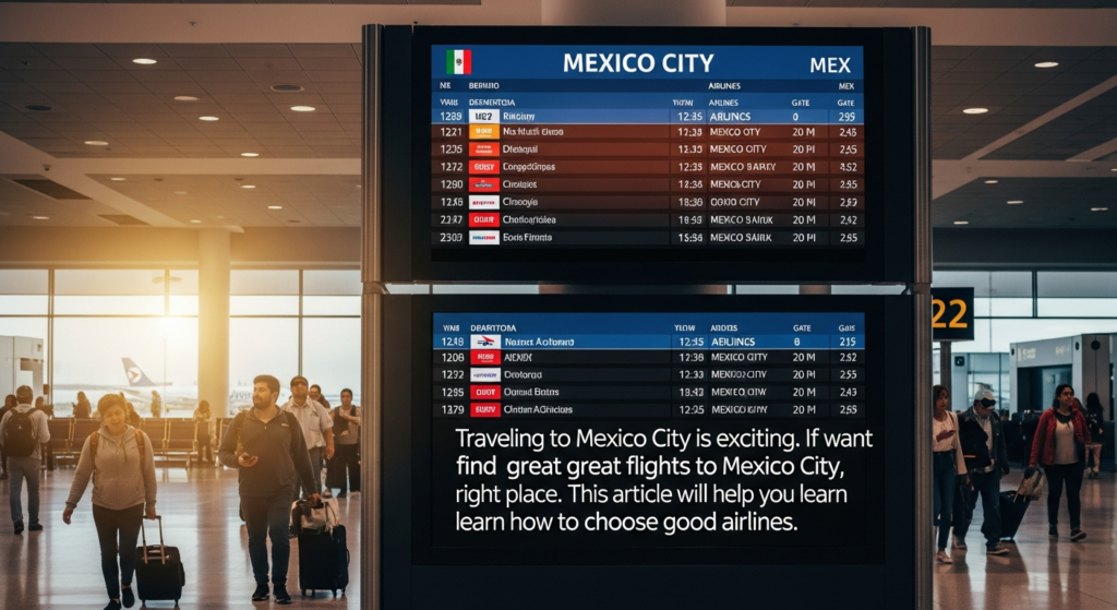 Flights to Mexico City