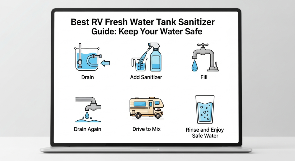 RV Fresh Water Tank Sanitizer