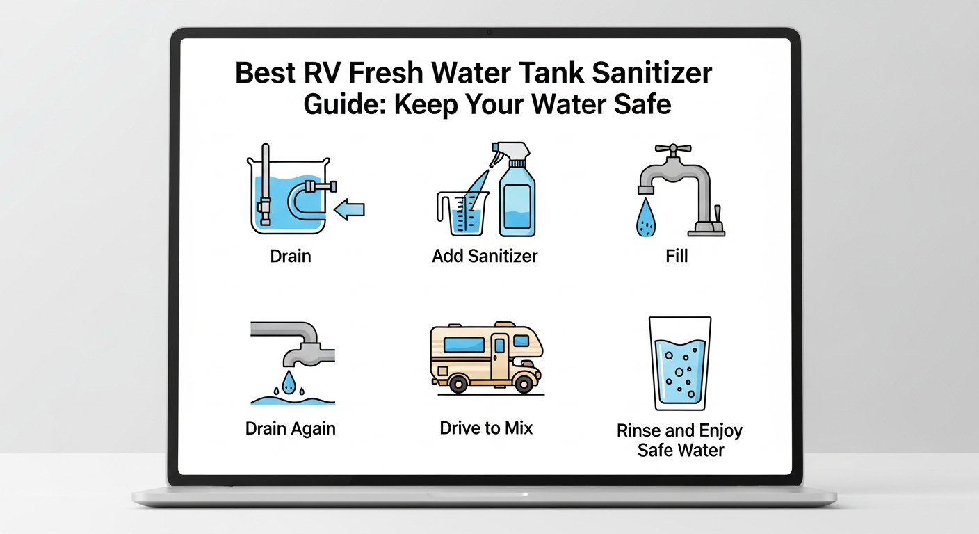 RV Fresh Water Tank Sanitizer